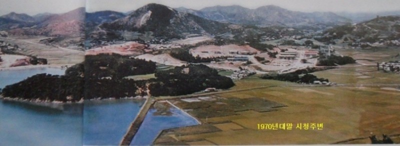 ▲ 1970년대 말 여수시청 주변