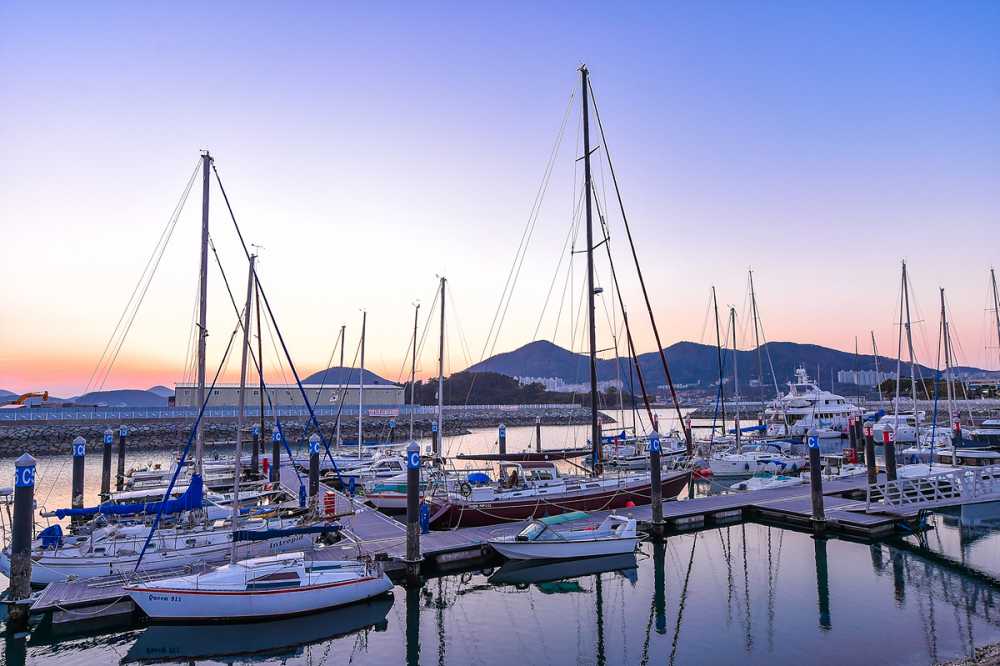 ▲ 가막만 이순신마리나