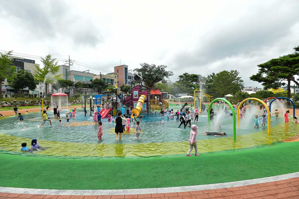 ▲ 성산공원 어린이 물놀이장