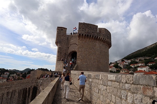 ▲ 성벽은 수많은 외세의 침략으로부터 두브로브니크를 지켜낸 보호막이었다.ⓒ 오문수