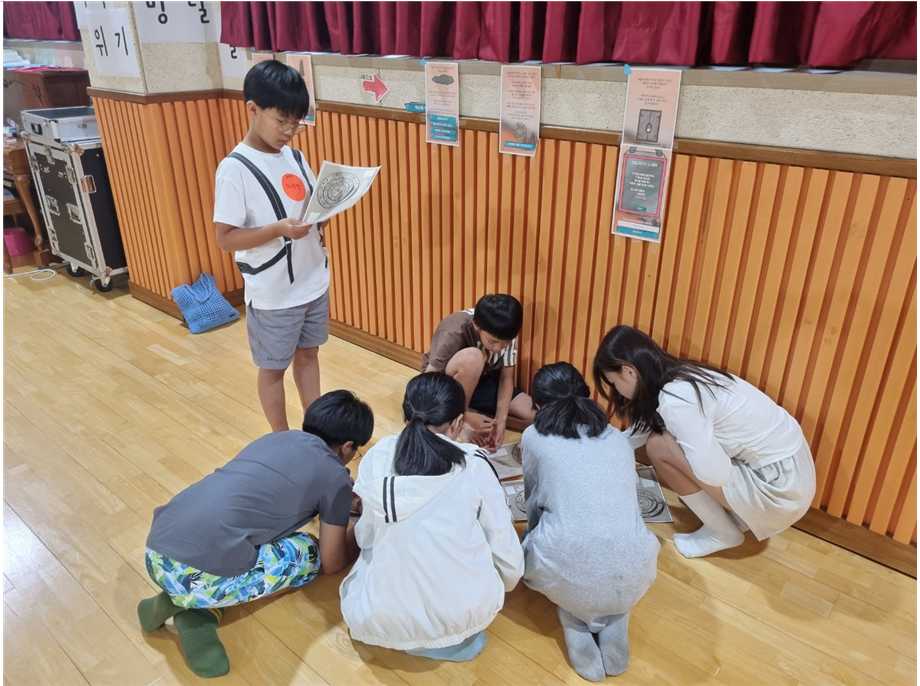 ▲ QR기후위기 암호풀기