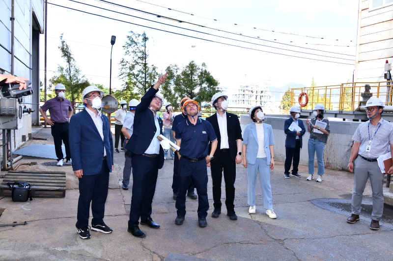 ▲환경복지위원회 현장활동-세아엠엔에스