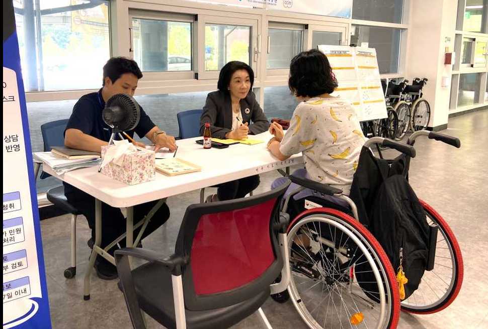 ▲ 여수시도시관리공단 '찾아가는 CEO 간담회' 