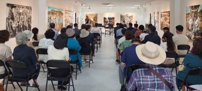 ▲ 박금만 작가 초대전 ‘8월의 여순’