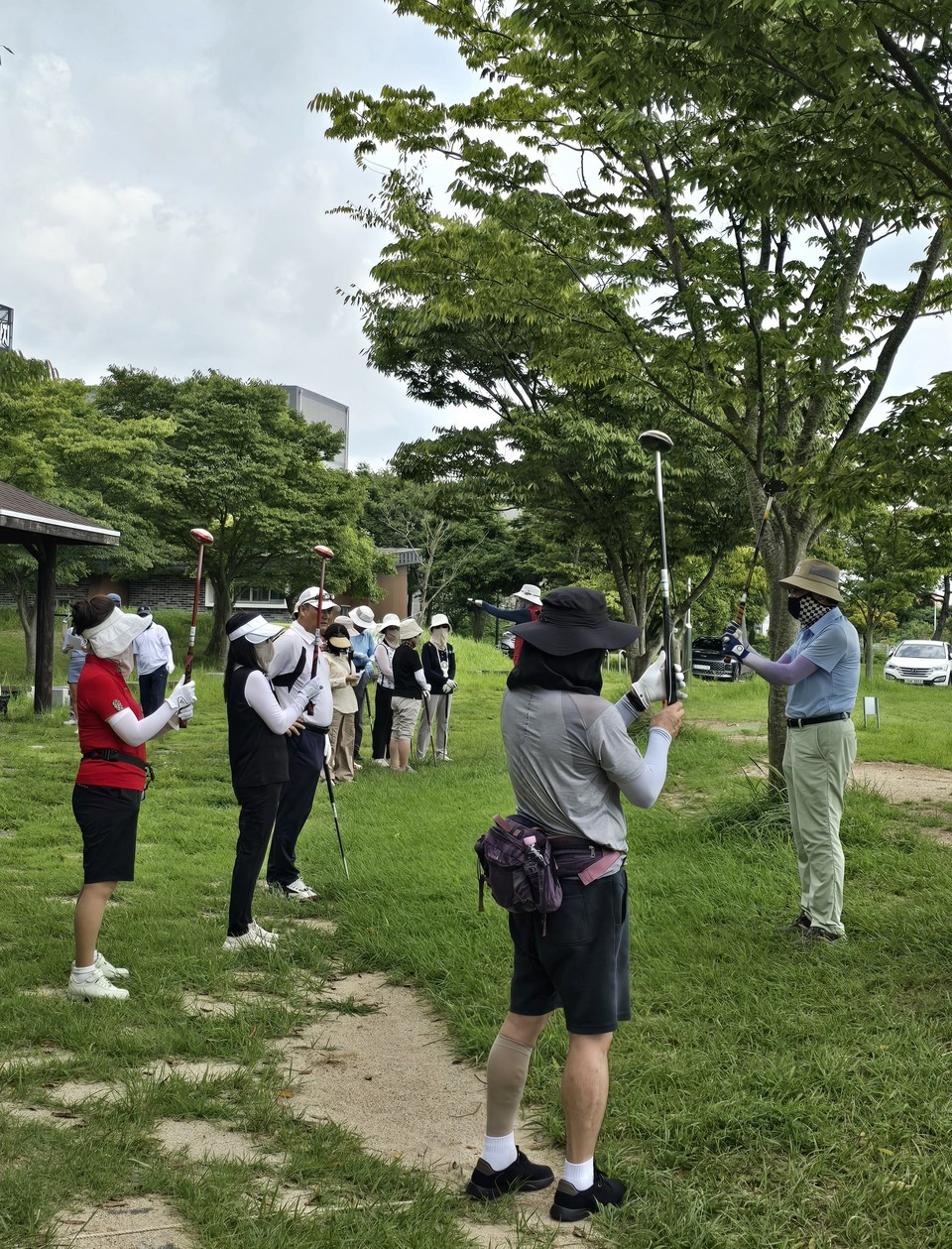 ▲ 자, 그립은 이렇게 잡아야 합니다.