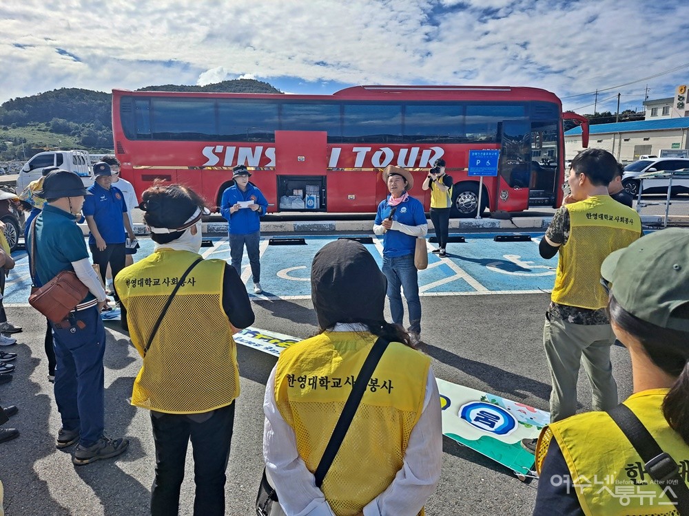 ▲여수넷통뉴스 심명남 대표가 인사말을 하고 있다. ⓒ조찬현