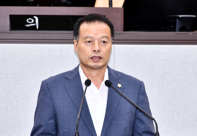▲송하진 의원 ⓒ여수시의회