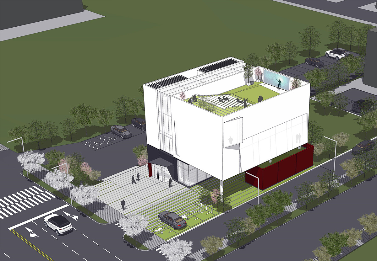 ▲여수시가 돌산읍 우두리 일원에 추진 중인 수산물 안전센터 건립 건축설계 공모 결과, ‘건축사사무소 강남’이 제출한 공모안을 최종 당선작으로 선정했다.  ⓒ여수시