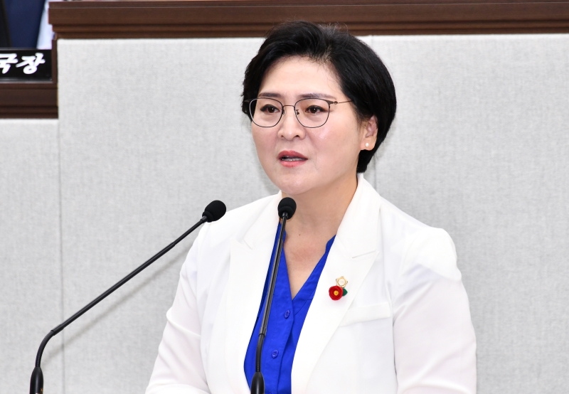 ▲박성미 의원 ⓒ여수시의회