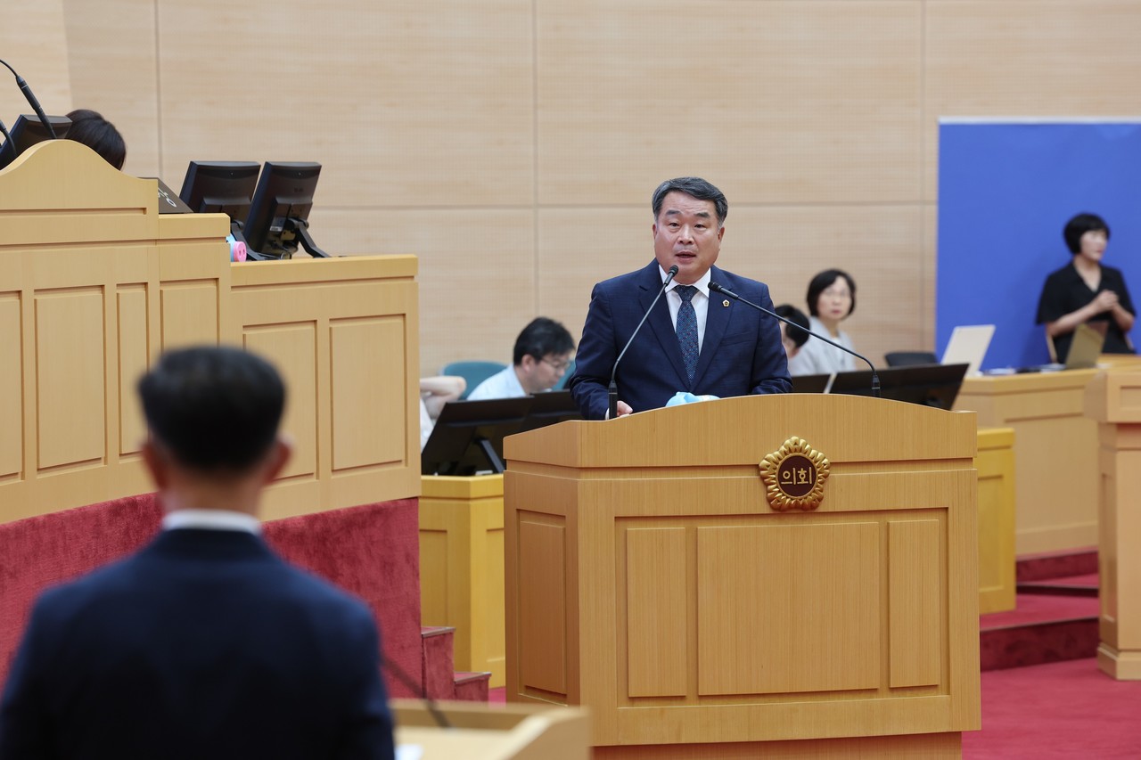 ▲ 최무경 도의원 전남형 만원주택 사업의 실효성 재검토 및 개선 촉구 ⓒ전남도의회