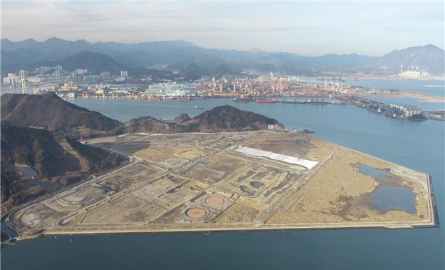 ▲묘도 항만재개발사업지구 ⓒ여수시