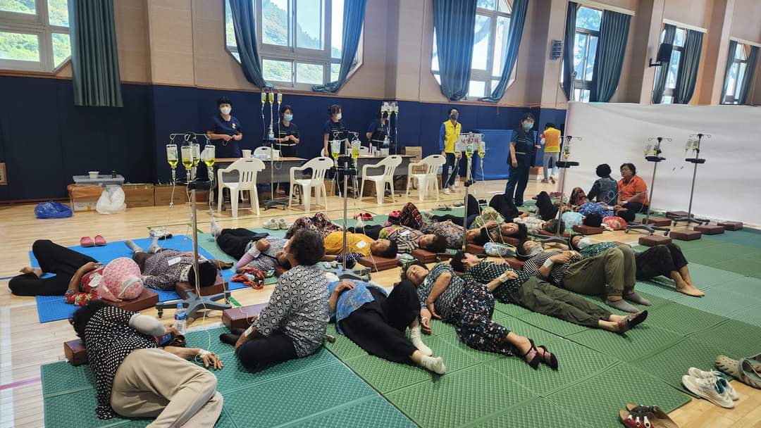 ▲농촌왕진버스 사업 ⓒ여수농협 제공