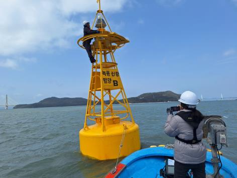 ▲ 하반기 사설항로표지 관리실태 점검
