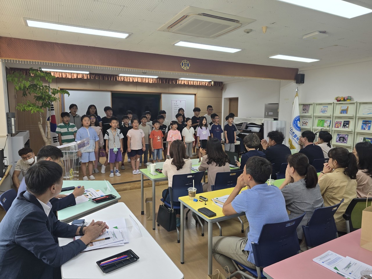 ▲작은학교_특성화_모델학교_성과발표회_서산초_어린이_합창 ⓒ전남교육청