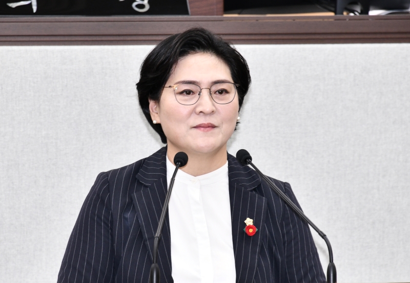 ▲ 여수시의회 박성미 의원 ⓒ여수시의회