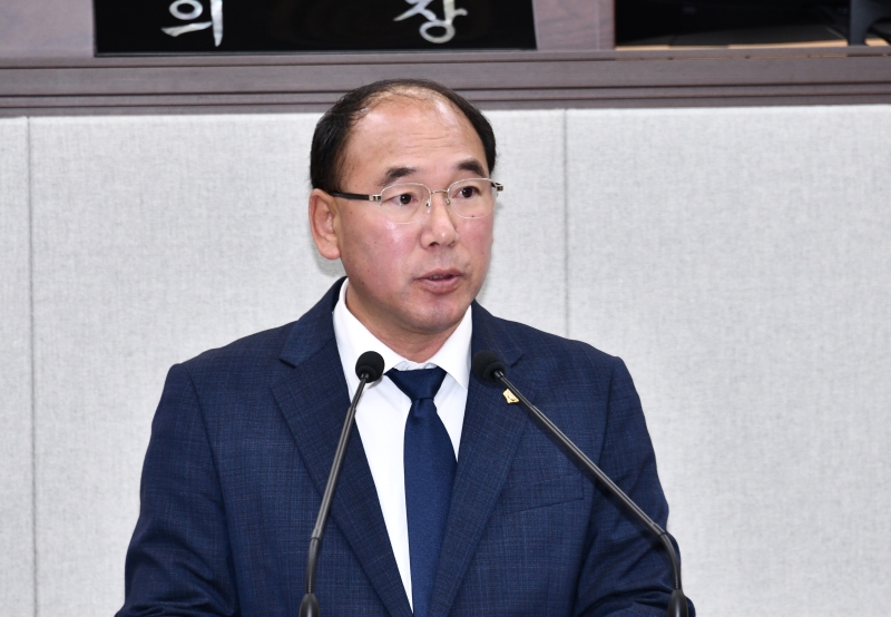 ▲ 여수시의회 박영평 의원 ⓒ여수시의회