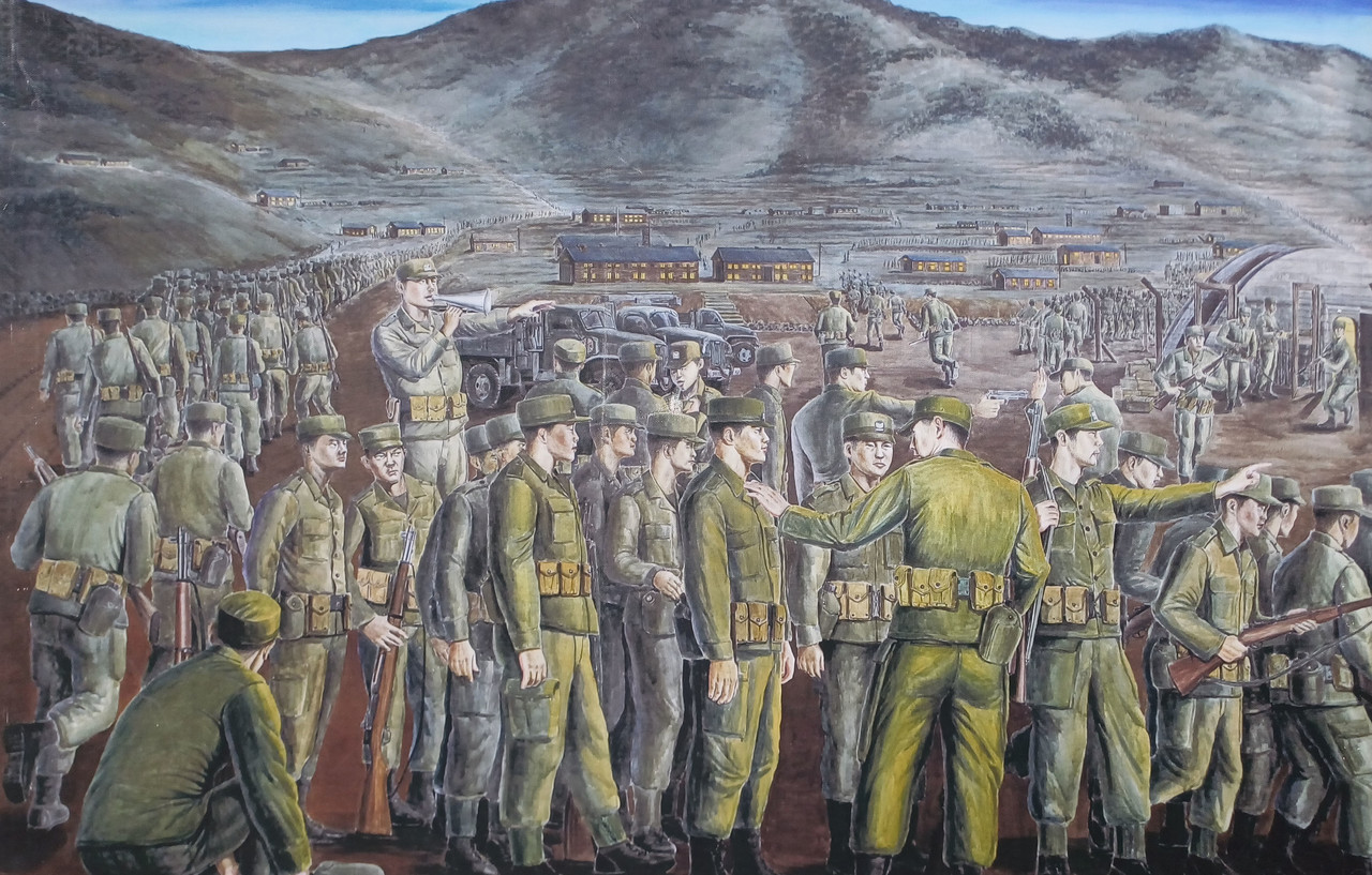 ▲ 박금만 화가의 역사화다. ⓒ이돈삼