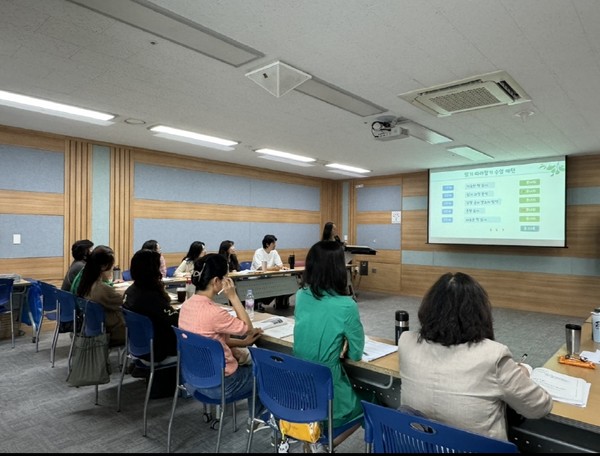 ▲ 하반기 문‧수해력 직무 연수ⓒ전라남도교육청