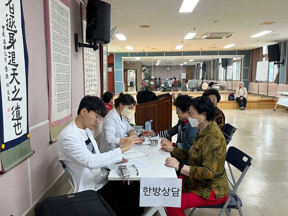 ▲여수시, ‘찾아가는 구강 관리 및 한의약 진료 사업’ 큰 호응 ⓒ여수시