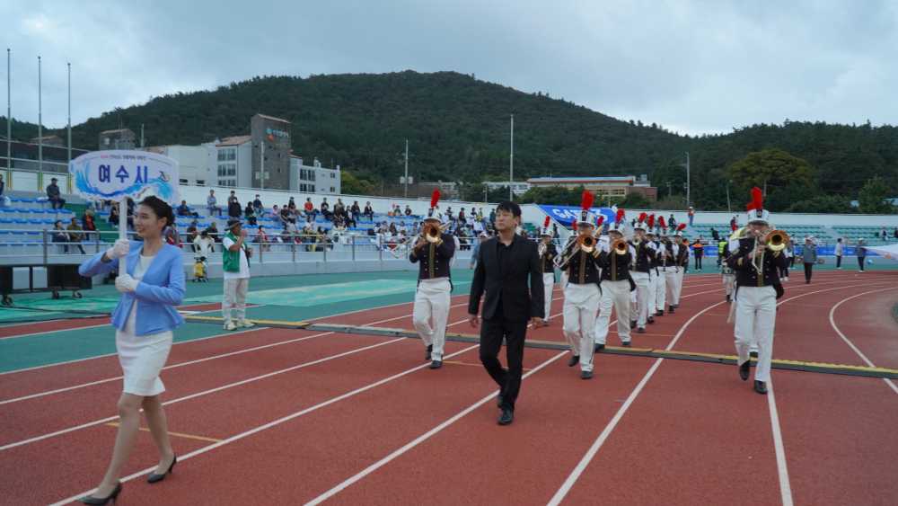 ▲ 대회 개회식 입장식 ⓒ여수시체육회
