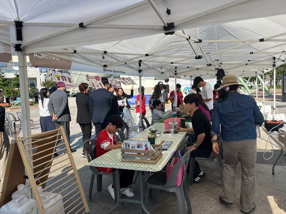 ▲ 여수시 공정무역 축제 모습ⓒ여수시