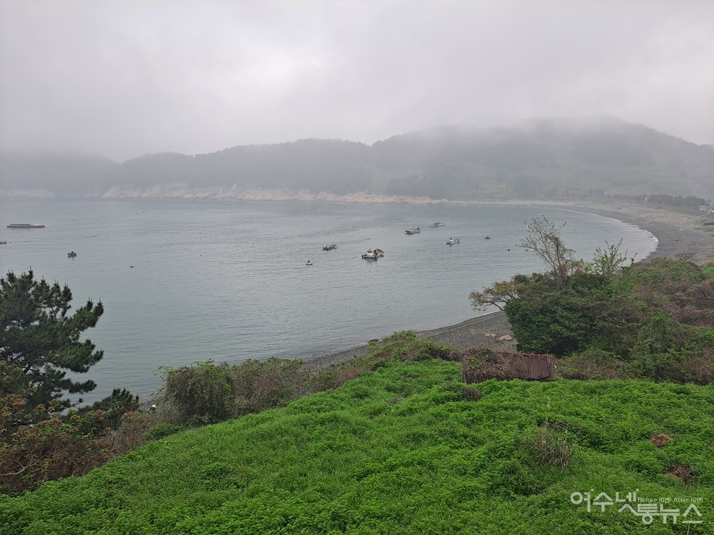 ▲여수 남면 안도 이야포 해변이다. ⓒ조찬현