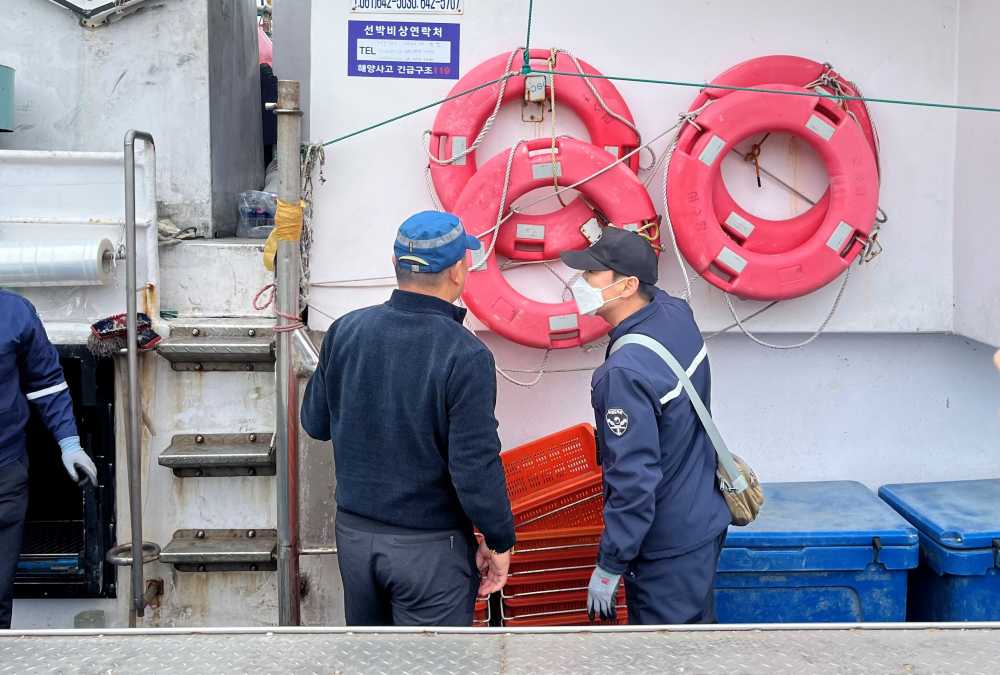 ▲ 어선 안전점검ⓒ전라남도청