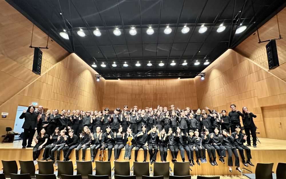 ▲ Weikersheim 쥬네스 본청 Tauberphilharmonie 공연장에서ⓒ한독국제유진청소년오케스트라