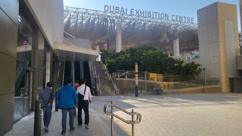 ▲  두바이 엑스포 시티 방문 사진ⓒ여수시