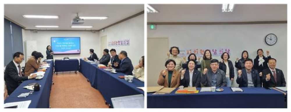 ▲ 8일 오전 10시 여수YMCA 광무동 회관에서 시의원을 초청하여 하반기 시의원 만남의 날을 개최하였다 ⓒ여수YMCA