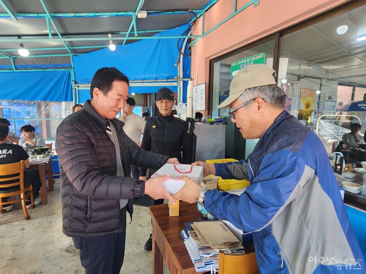 ▲ 9일 돌산 계동마을 해안지선 및 그일원에서 열린 제14회 불가사리 퇴치대회 및 수중정화활동 ⓒ심명남