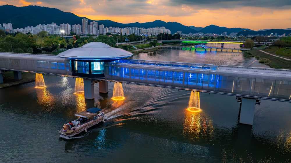 ▲ 순천만국가정원 스페이스브릿지 ⓒ순천시