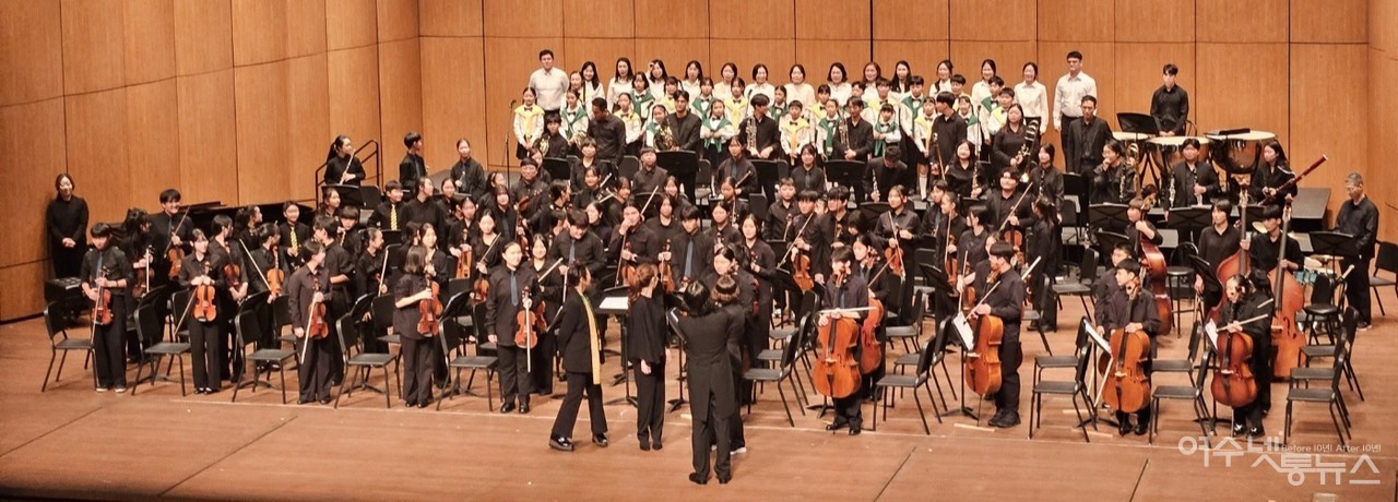 ▲ 10일 예울마루에서 여수-순천 청소연음악회가 2026여수세계섬박람회 성공개최를 기원하며 성대하게 열렸다 ⓒ이은주 제공