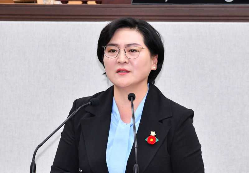 ▲ 박성미 의원 ⓒ여수시의회