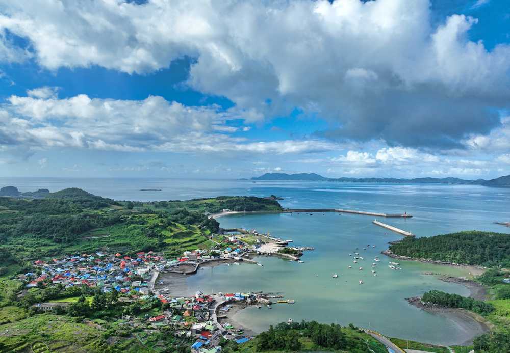 ▲ 여수 낭도마을 전경 ⓒ여수시