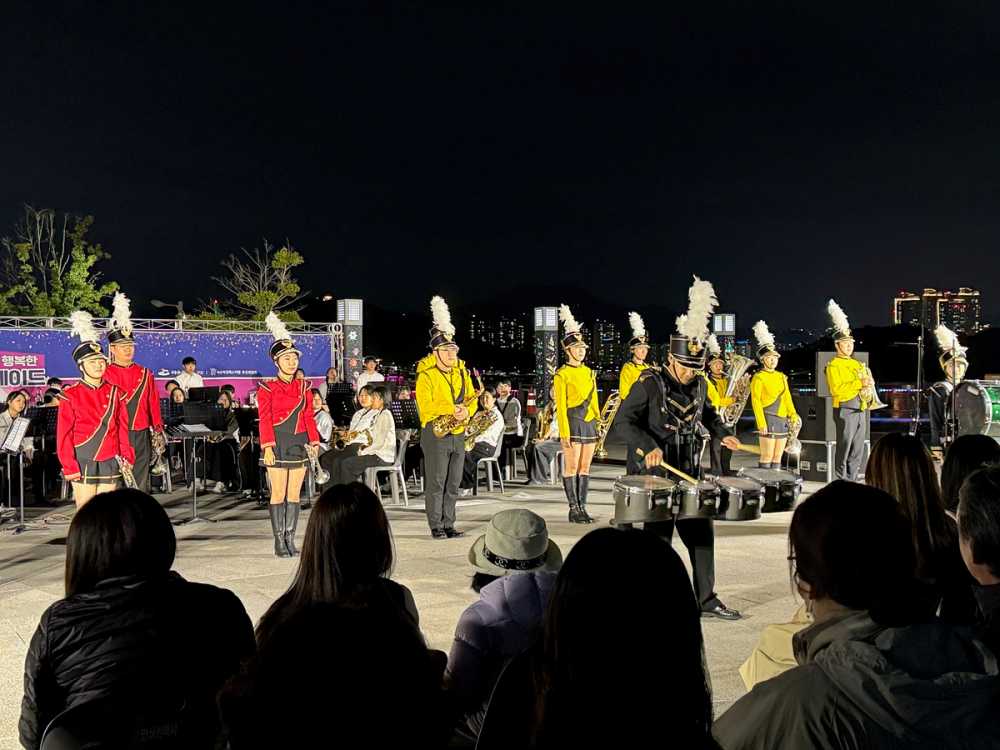 ▲  마칭퍼레이드 모습ⓒ여수시