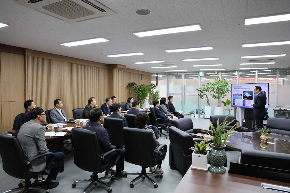 ▲여수 지역구 전라남도의회 의원들과 간담회를 가졌다. ⓒ여수세계섬박람회 조직위원회