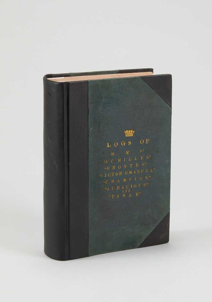 ▲ 거문도사건 당시 영국군이 작성한 항해일지 ⓒ여수시