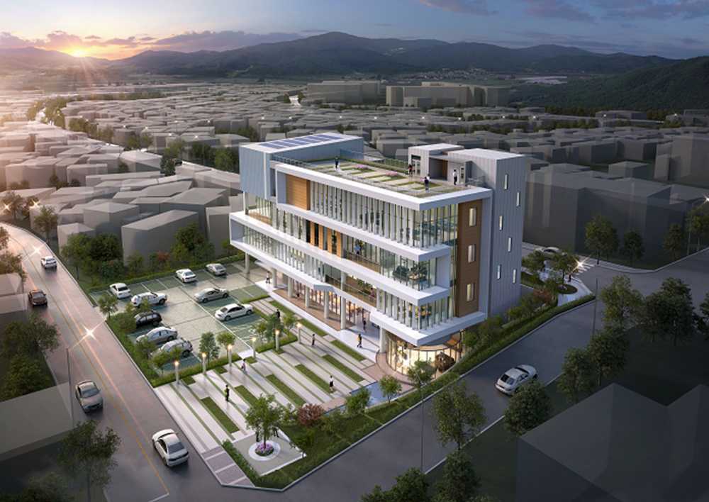 ▲ 동백노인복지관(원도심권 노인복지관) 조감도 모습.ⓒ여수시