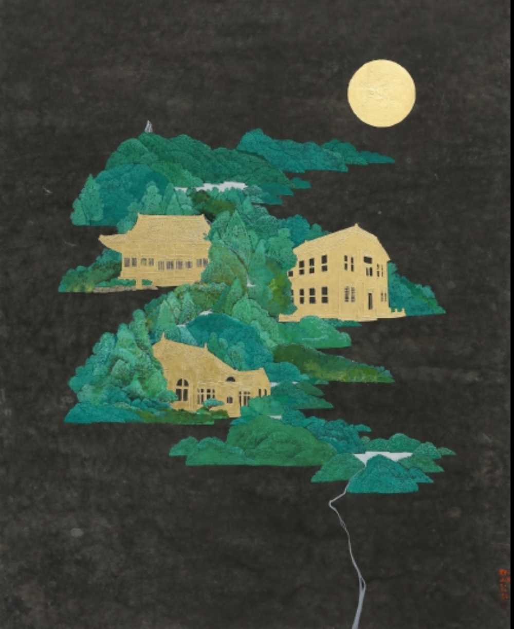 ▲ 작품 군산산수ⓒ여수미술관