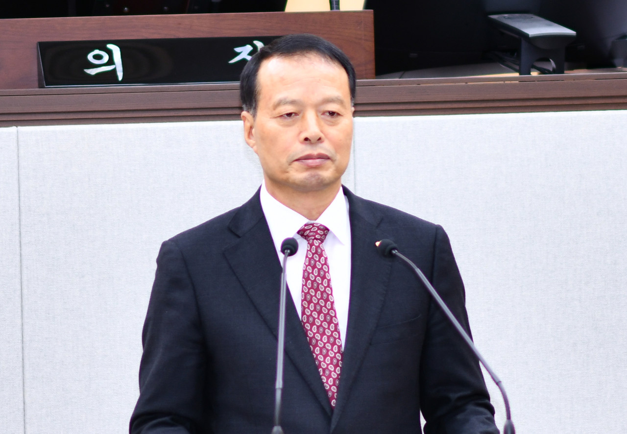 ▲송하진 여수시의원 ⓒ여수시의회