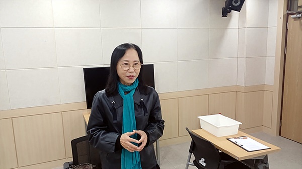 ▲ 이민숙 선생님모습 ⓒ 오문수