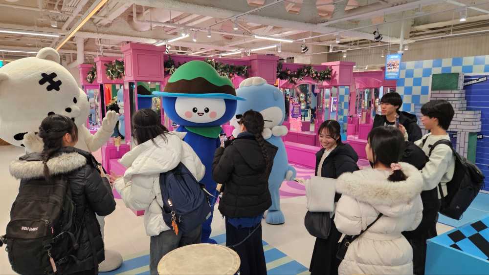 ▲ 테마팝업 다섬이 모습.ⓒ(재)2026여수세계섬박람회 조직위원회