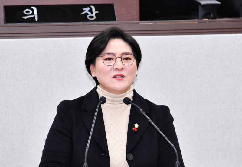 ▲ 박성미의원.ⓒ여수시의회