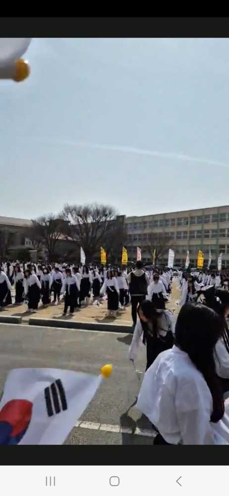 ▲  ‘독도는 우리 땅 플래시몹’ ⓒ박귀단