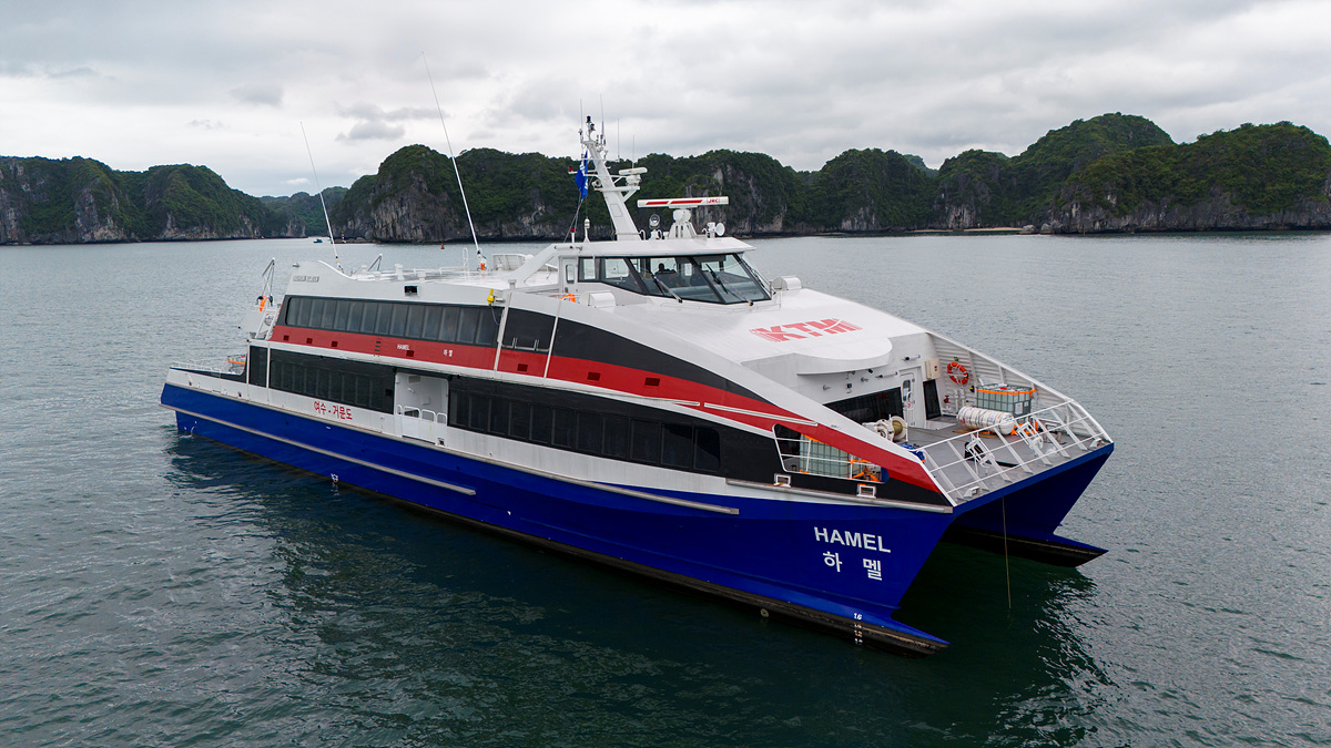 ▲ 여수시, 여수~거문 항로 쾌속여객선으로 1일 생활권 ‘호응’ ⓒ여수시