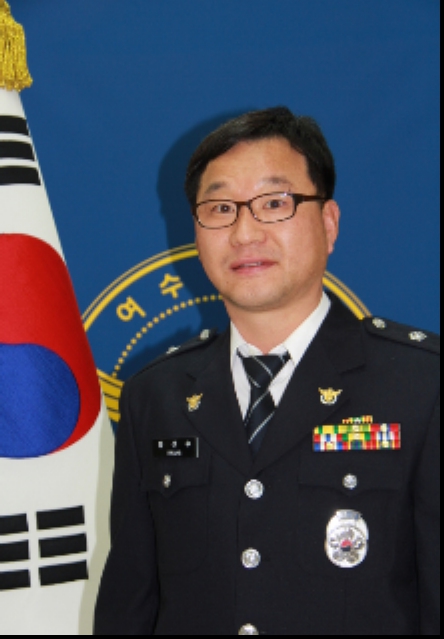 ▲소라파출소 경감 황선수. ⓒ여수경찰서