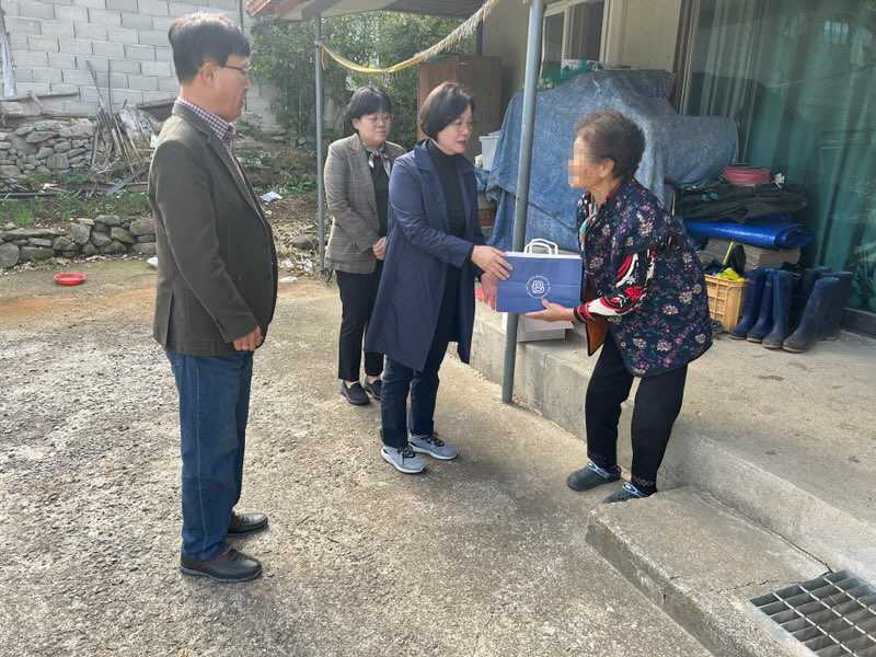 ▲ 순천시 「1대1 행복드림팀」 시책으로 온정 실천.ⓒ순천시