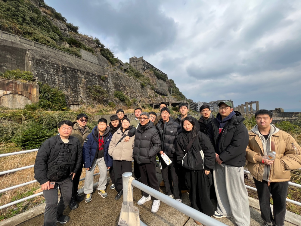 ▲탐방 모습. ⓒ전남대학교