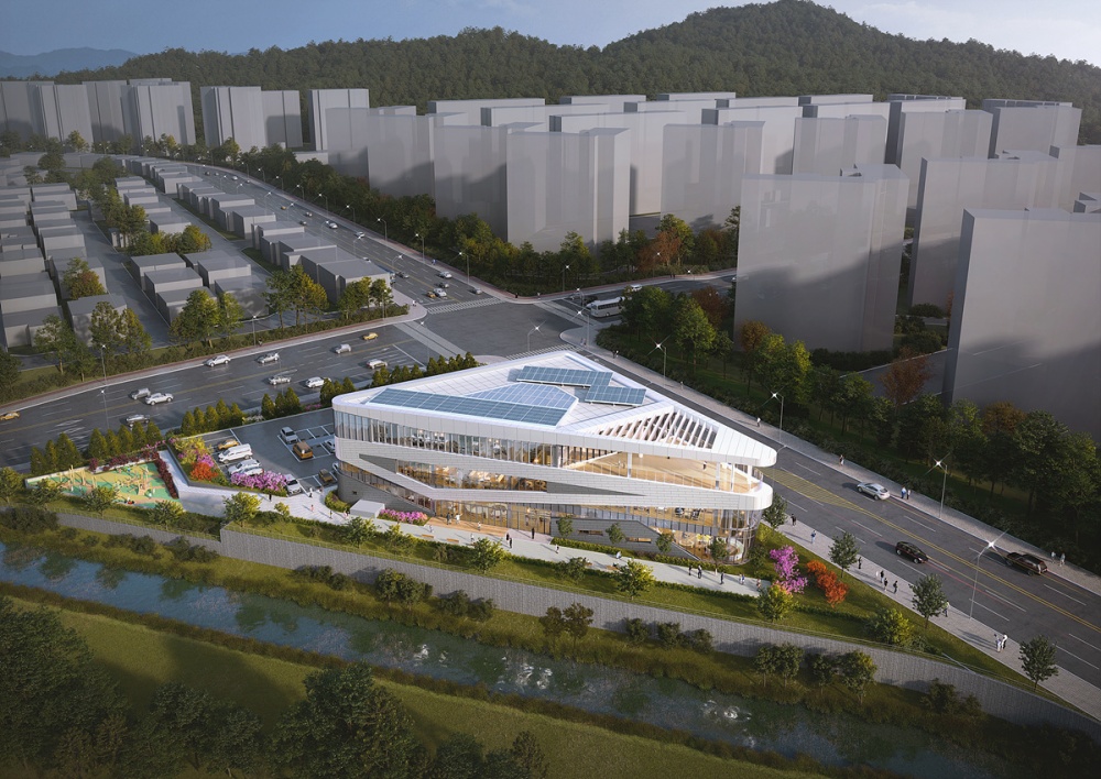 ▲여수꿈바다어린이도서관 조감도 ⓒ여수시